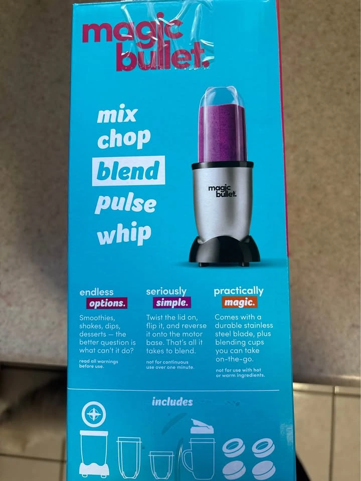 🔥 Brand New Magic Bullet Blender – Still Sealed 🔥 - photo 3