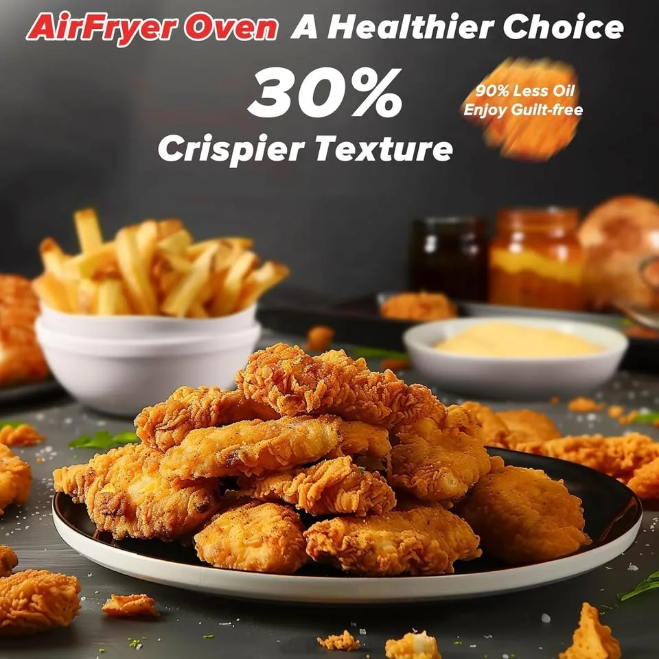 Secura Air Fryer 12-in-1 Smart Oven - 23 QT - New image indicator(6)