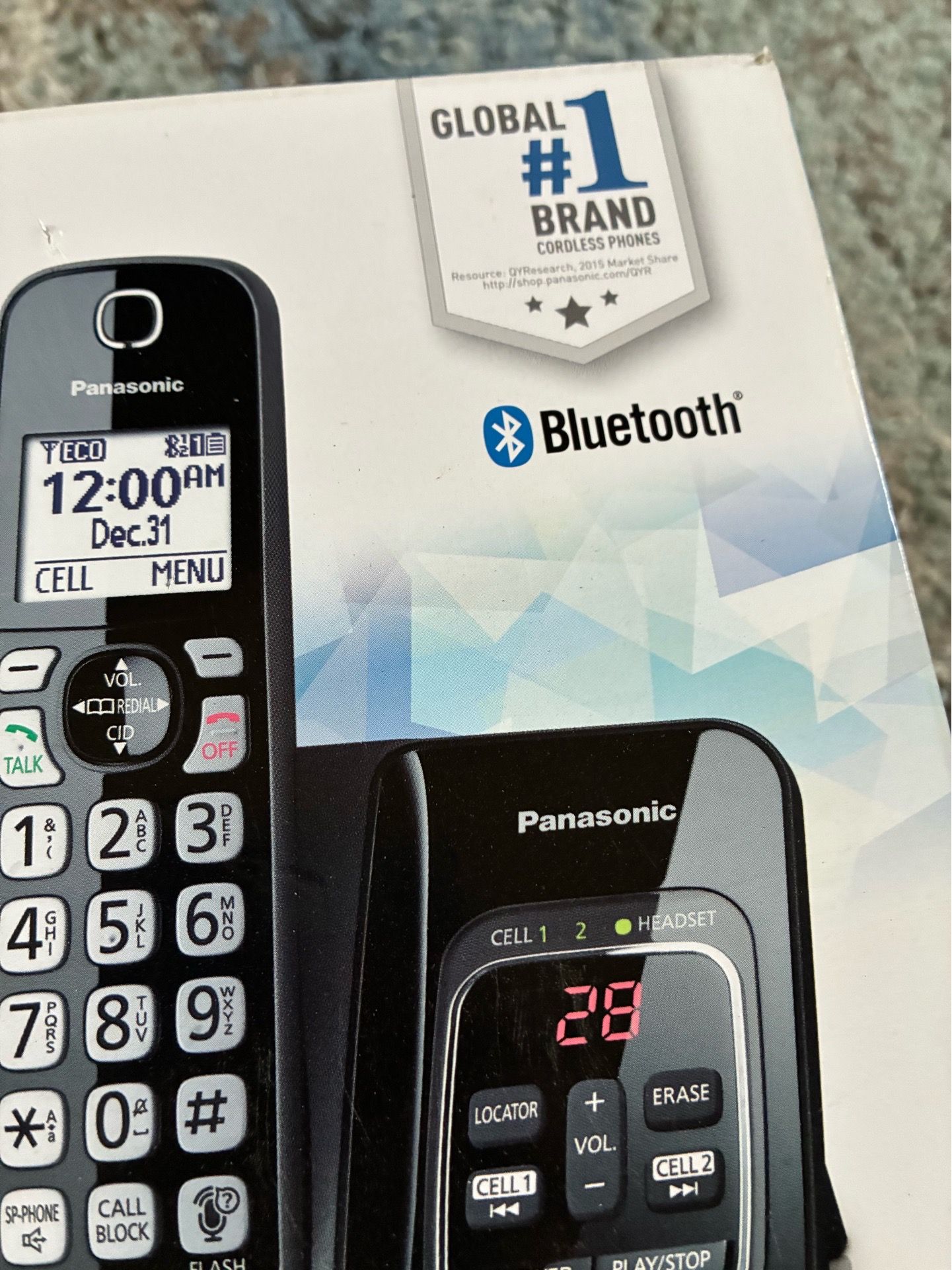 Panasonic KX-TG744 SK Cordless Telephone System - photo 3
