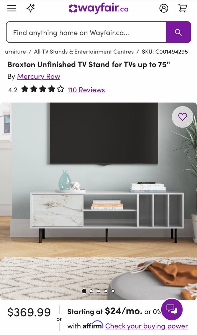 Mercury Row Broxton TV Stand