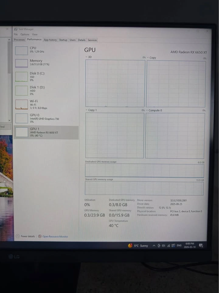 i3-12100 w/ 6650xt GPU (SFF Plug and Play PC) - photo 5