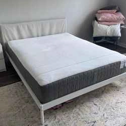 Queen Mattress and Bed Frame - Great Condition - photo 2