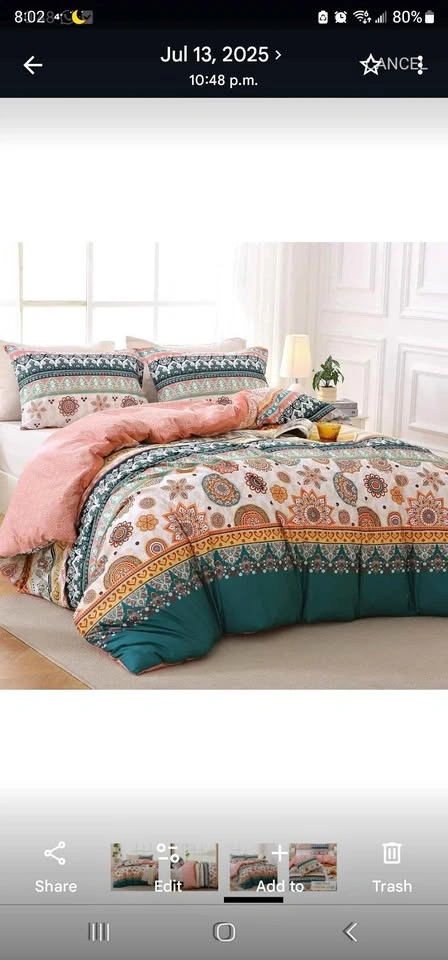 King Size Duvet Cover Set with Pillow Cases