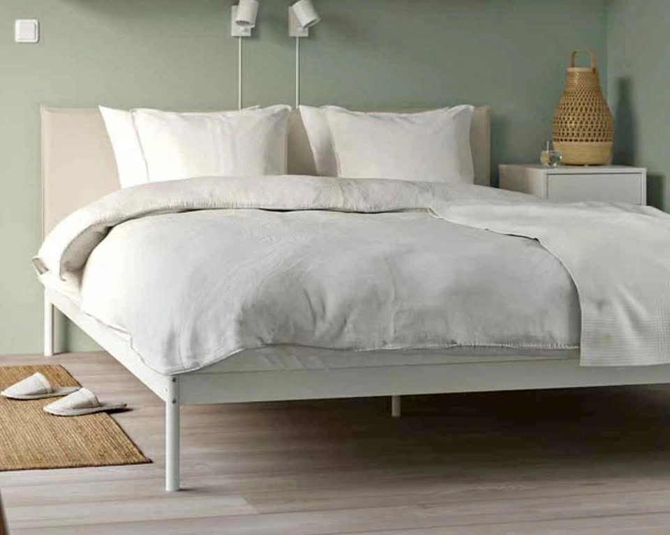 Ikea Queen Bed Frame & Mattress - Moving Sale!