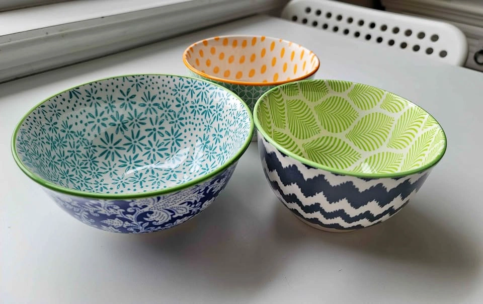 set of bowls ceramic