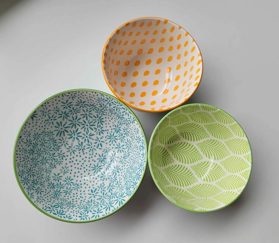 set of bowls ceramic - photo 3