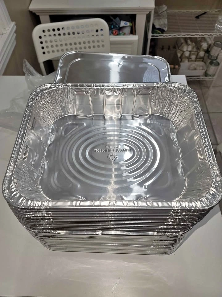 Aluminum Disposable Half Size Steam Pans w/ Lids