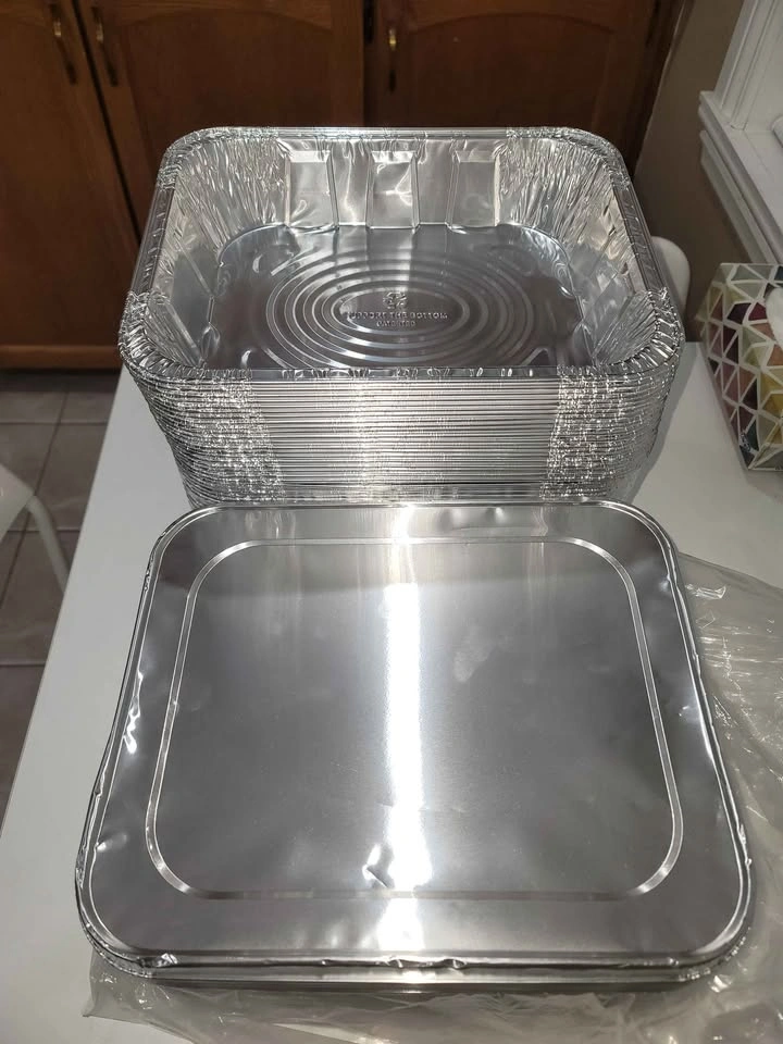 Aluminum Disposable Half Size Steam Pans w/ Lids - photo 2