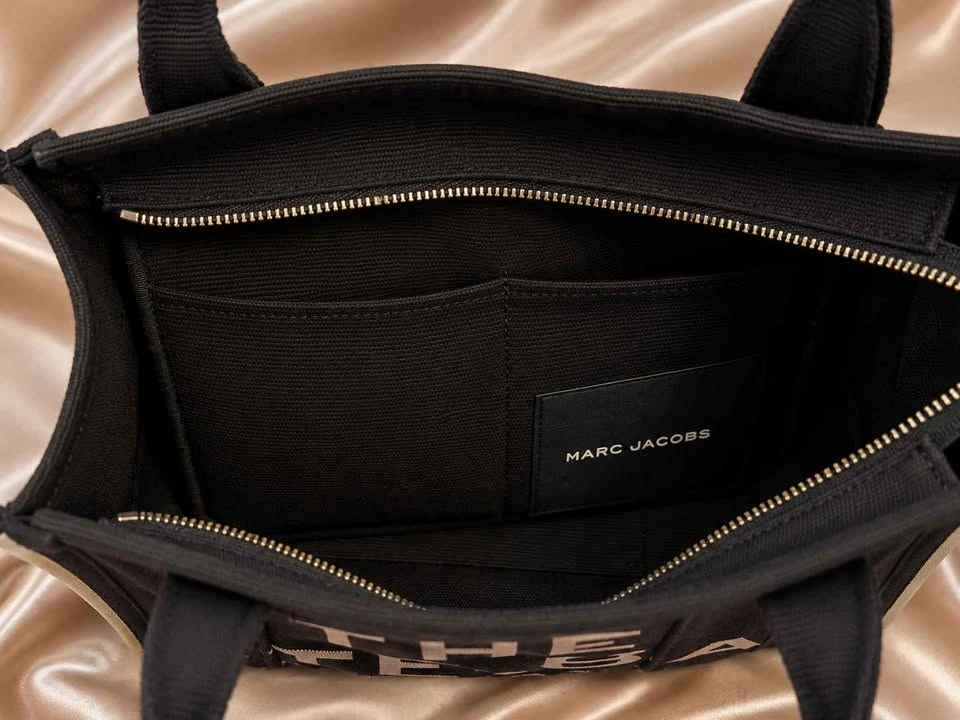 Authentic Marc Jacobs The Tote Bag Jacquard Black - photo 5