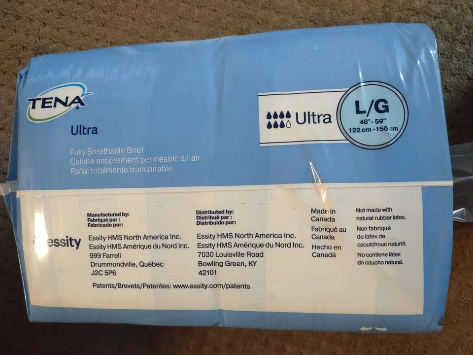 Adult Briefs Unisex Large Diapers (40 ct) - photo 3