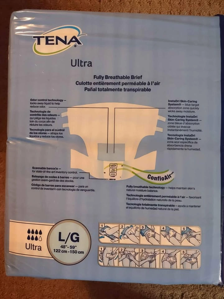 Adult Briefs Unisex Large Diapers (40 ct) - photo 5