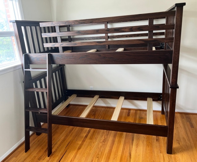 Amish Furniture Bunk Beds - Solid Oak