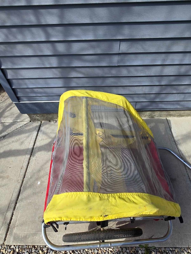 Foldable Bike Trailer – Great for Kids, Dogs, Groceries & More - photo 2