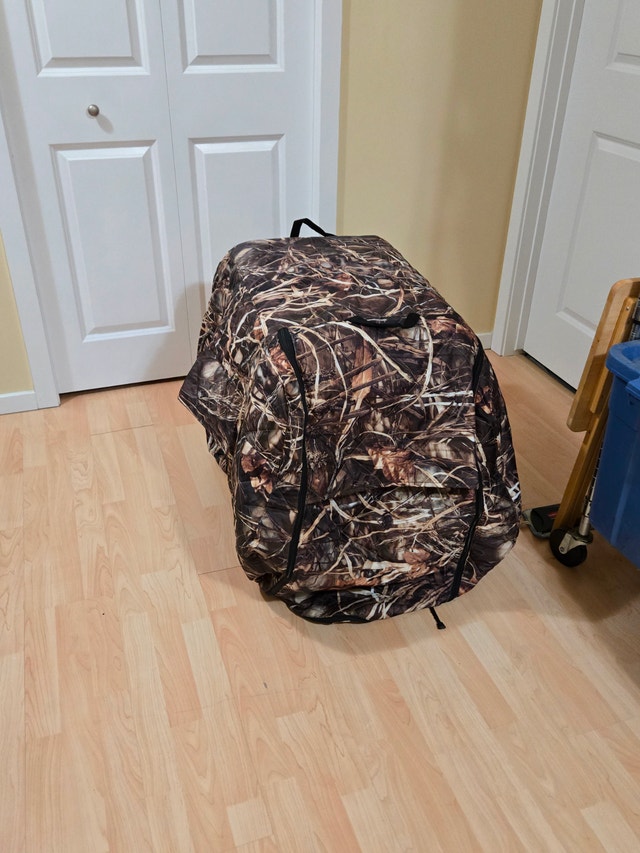 Hardcover Dog Kennel with Camo Cover – Medium Size - photo 5