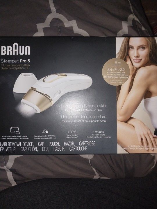 Braun Silk Expert Pro 5 IPL Hair Removal System