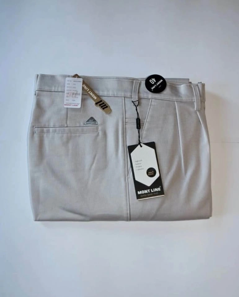 Men's Formal Pants - Mont Line - Light Beige - Size 40 - photo 3