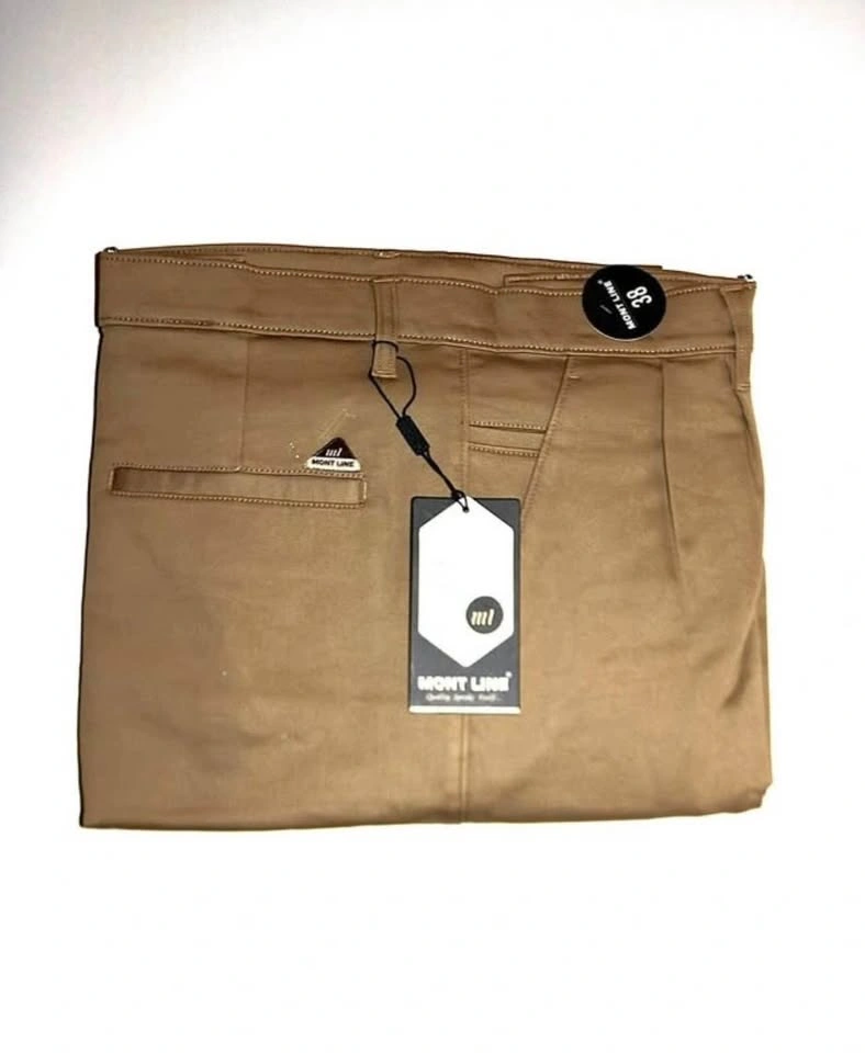 Men's Formal Dress Pants - Dusty Camel - photo 3