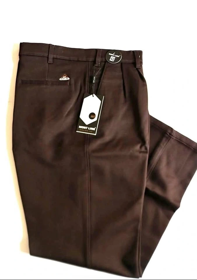 Men's Formal Dress Pants - Dark Taupe | Belgium 31