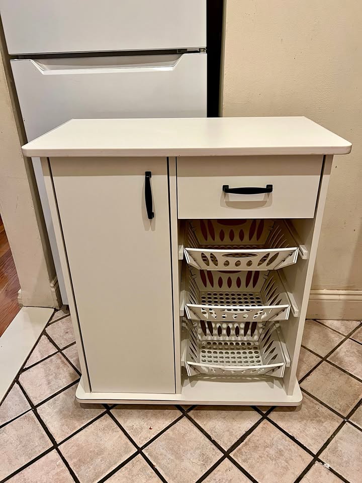 32" Kitchen Pantry Cabinet – Sturdy, Compact, Easy to Move