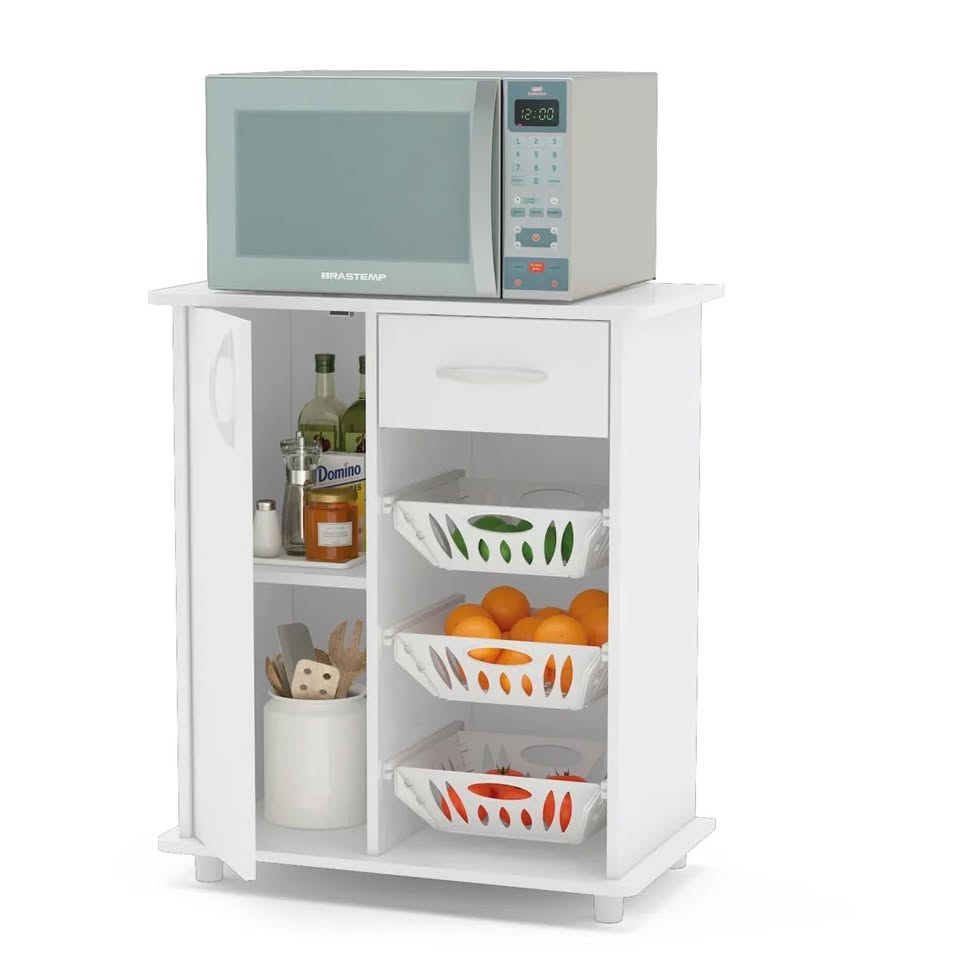 32" Kitchen Pantry Cabinet – Sturdy, Compact, Easy to Move - photo 5