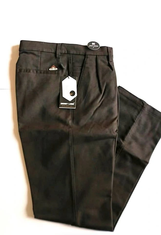 Men's Formal Dress Pants - Stone Brown