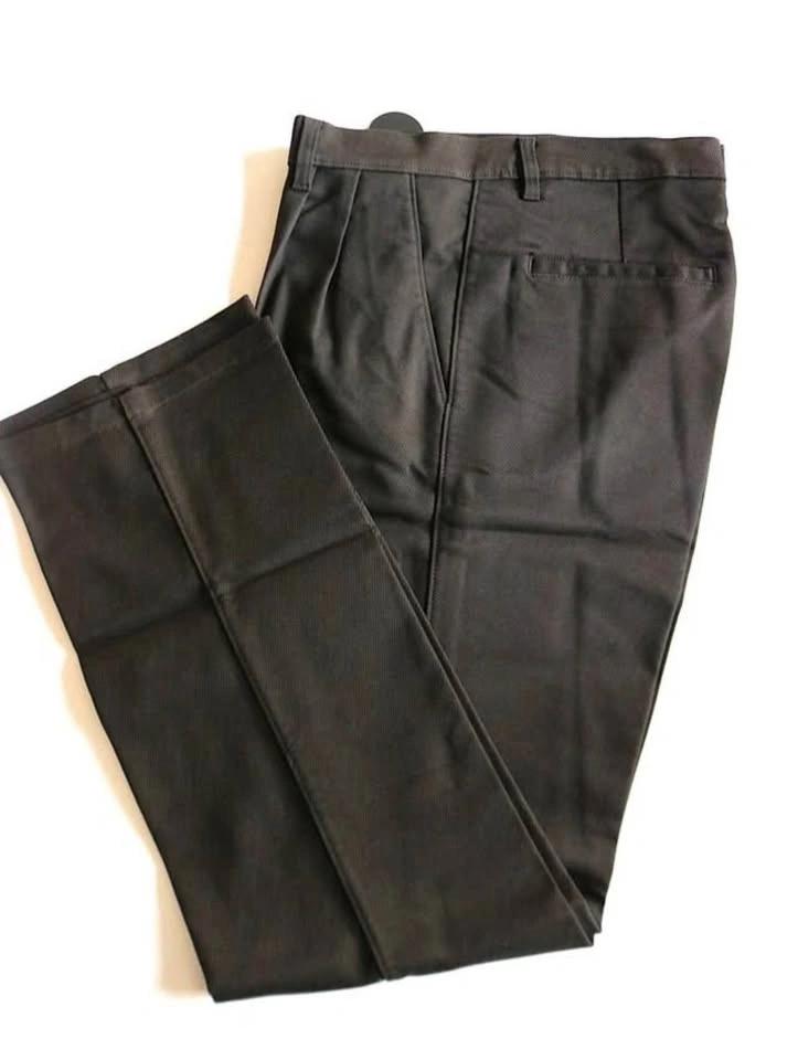 Men's Formal Dress Pants - Stone Brown - photo 2