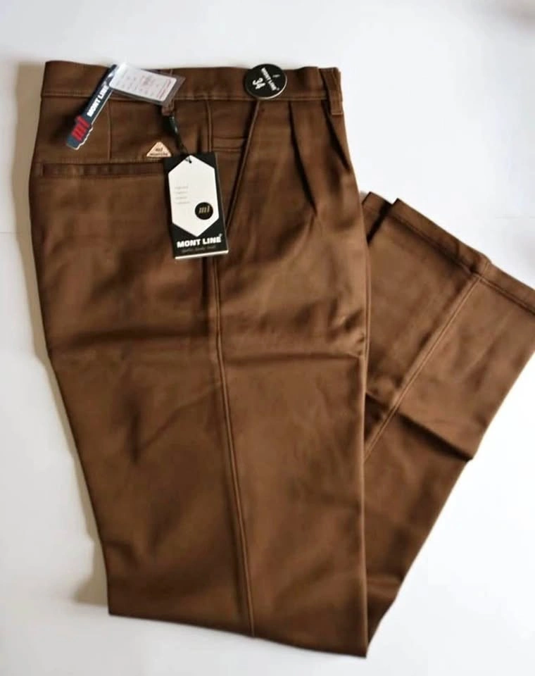 Men's Formal Dress Pants - Dark Brown