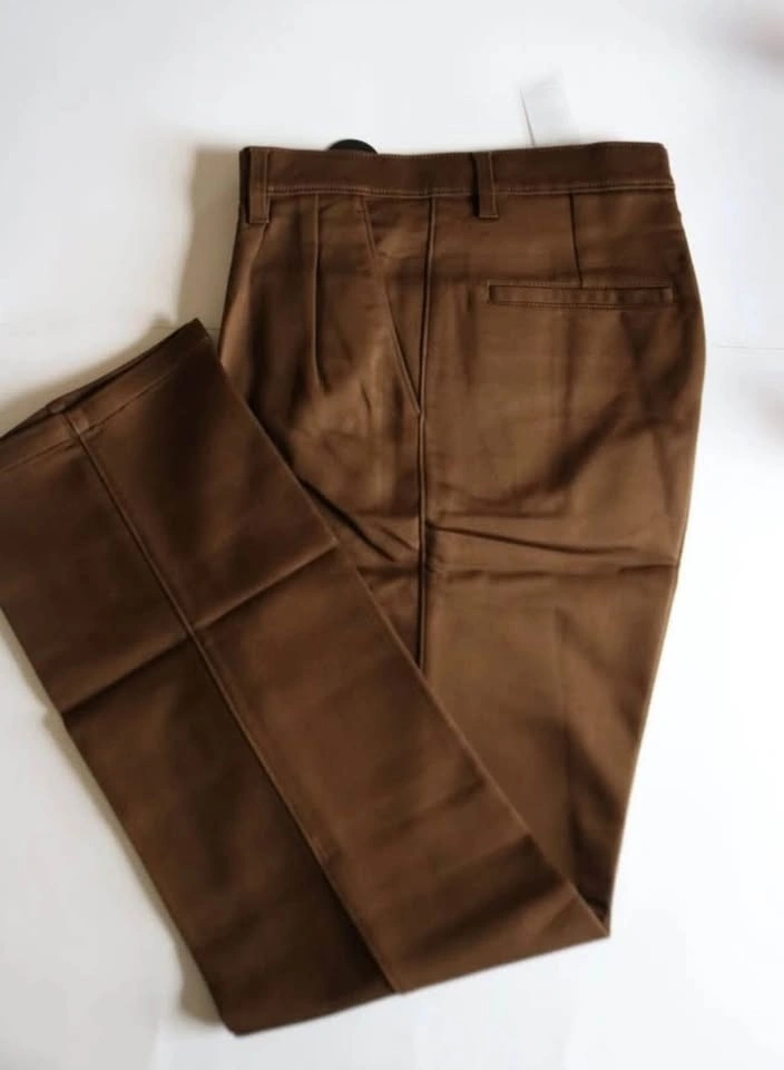 Men's Formal Dress Pants - Dark Brown - photo 2