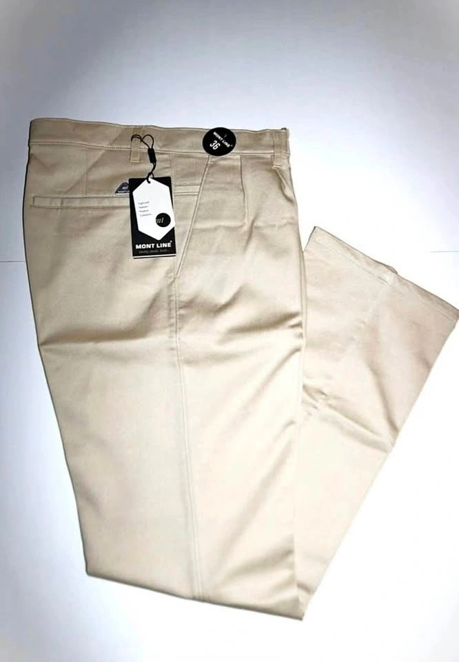 Men’s Formal Dress Pants – Light Khaki | Blush