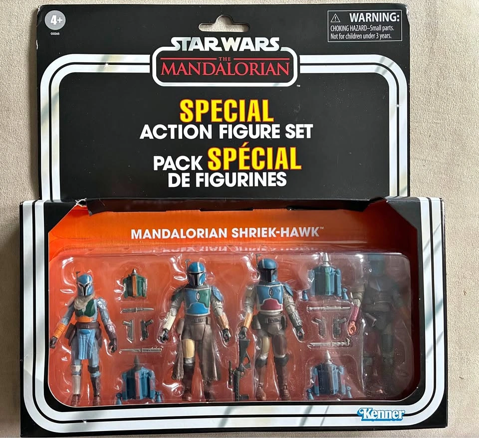Kenner Star Wars Vintage Collection Mandalorian Shriek-Hawk Set