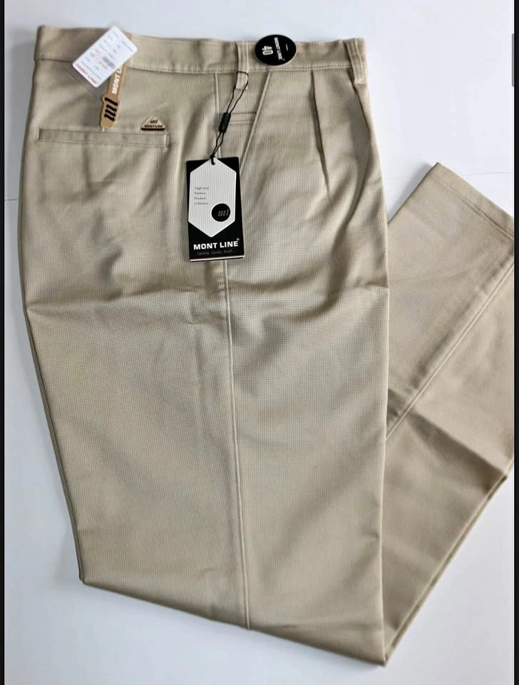 Men's Premium Formal/Semi-Formal Pants - Sandy Beige