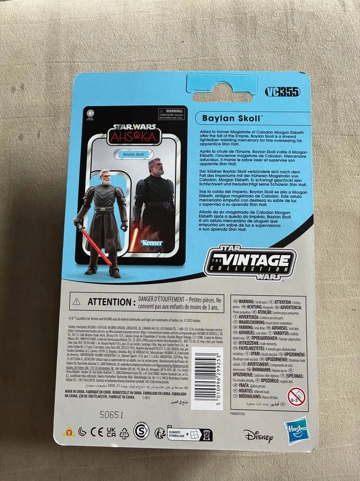 Star Wars Vintage Collection Baylan Skoll 3.75" Figure VC355 - photo 2