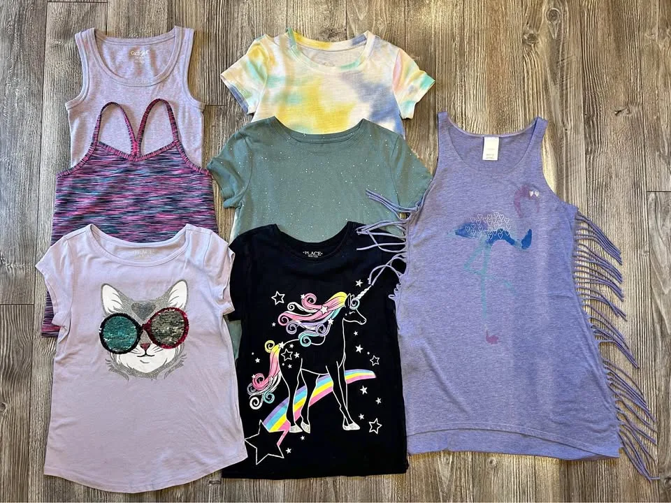 GIRLS SIZE 7/8 CLOTHING LOT thumbnail