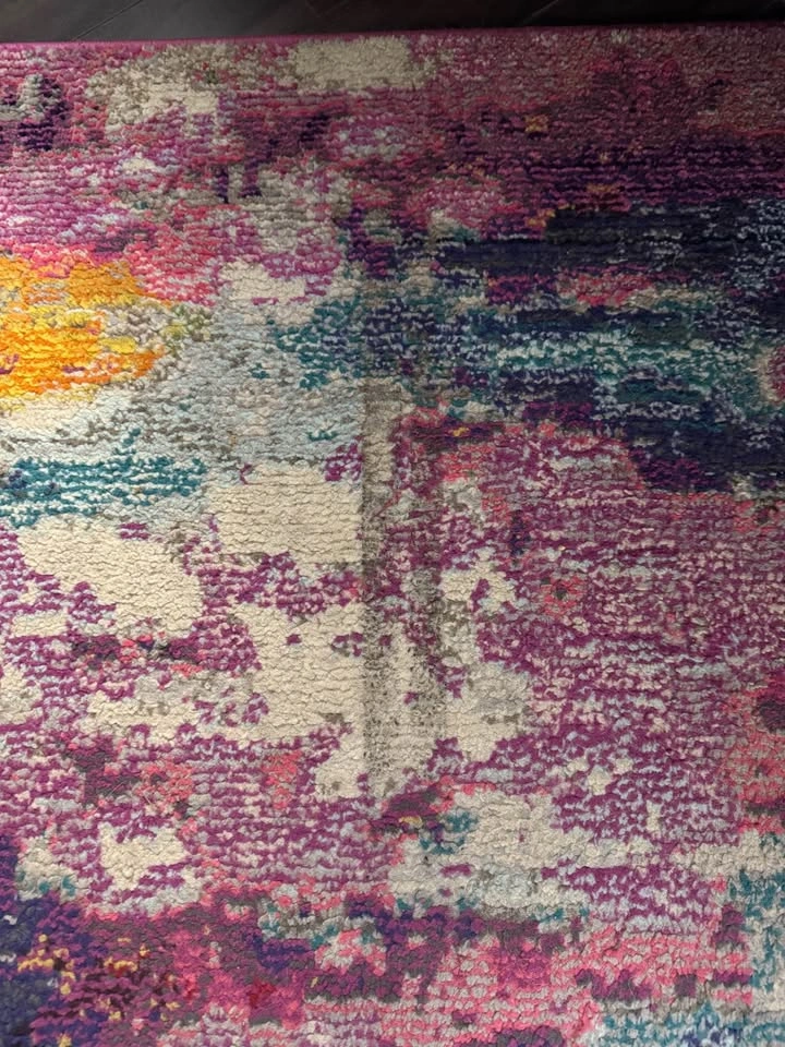 Vibrant Abstract Area Rug 8x10 - photo 3