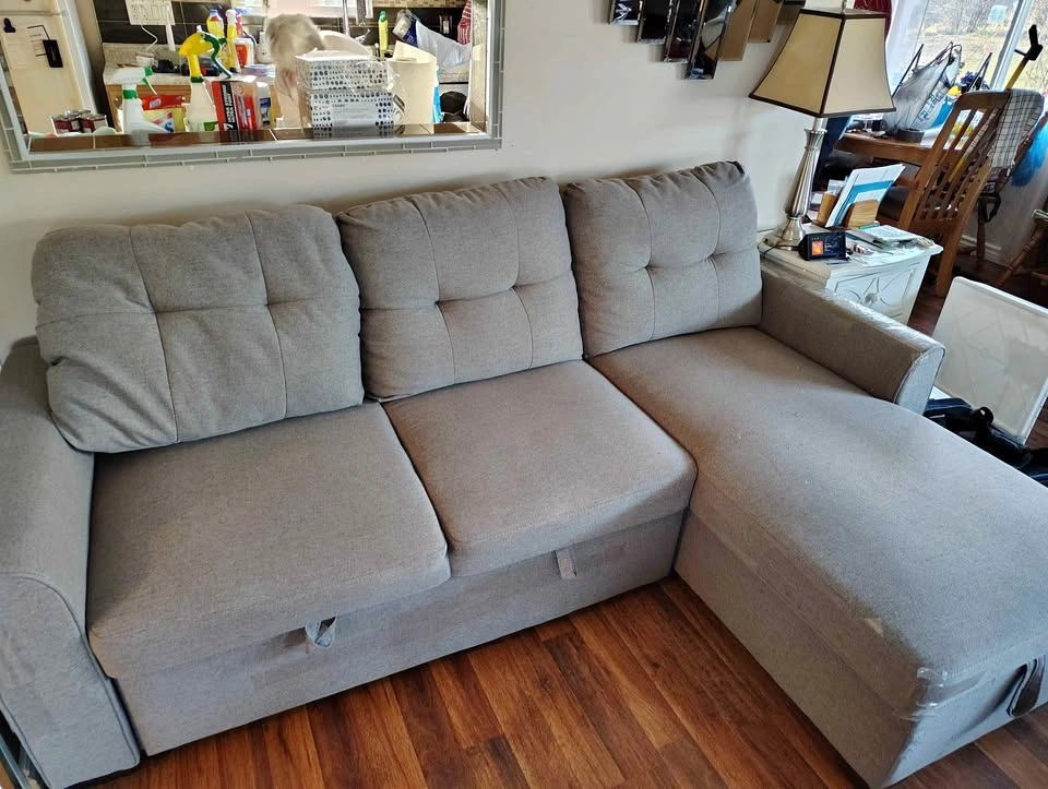 Sectional Couch with Storage