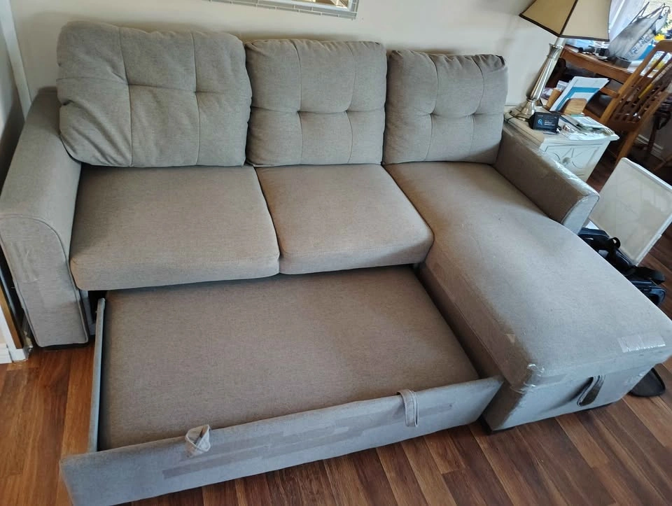 Sectional Couch with Storage - photo 2