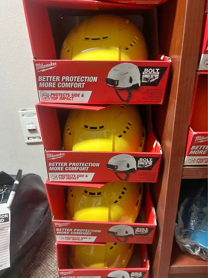 Honeywell North Hard Hats & Chin Straps, Milwaukee Helmets