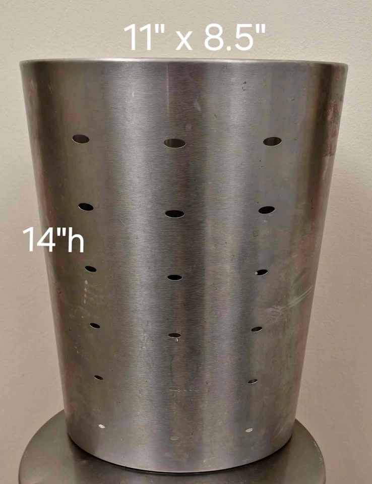 Stainless Steel Waste Basket/Garbage Can