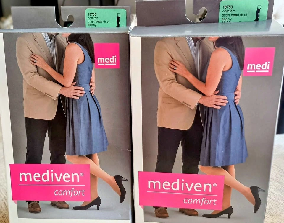 New in boxes 2 boxes of compression socks
