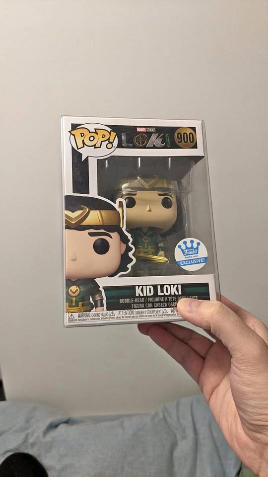 Funko POP Exclusive Kid Loki Metallic Marvel