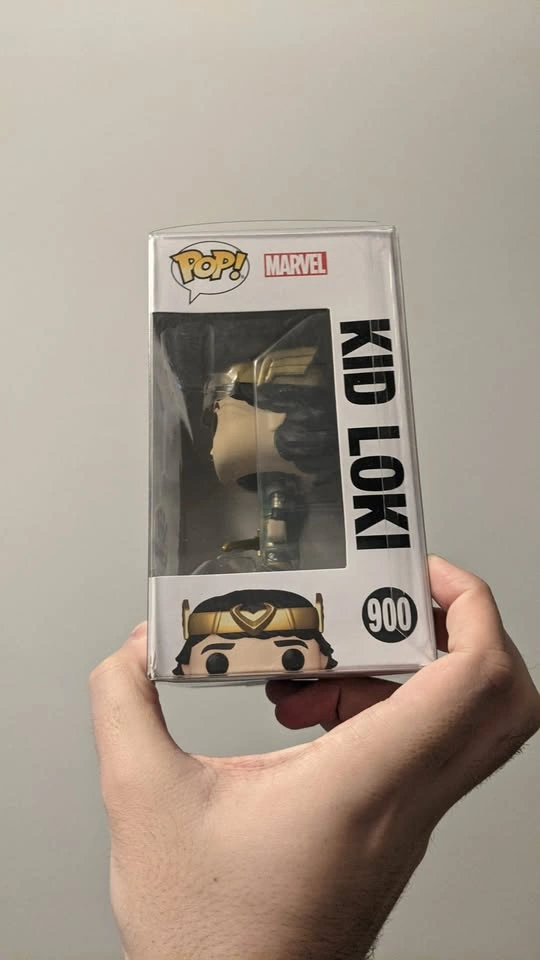 Funko POP Exclusive Kid Loki Metallic Marvel - photo 2