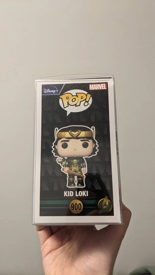 Funko POP Exclusive Kid Loki Metallic Marvel - photo 3