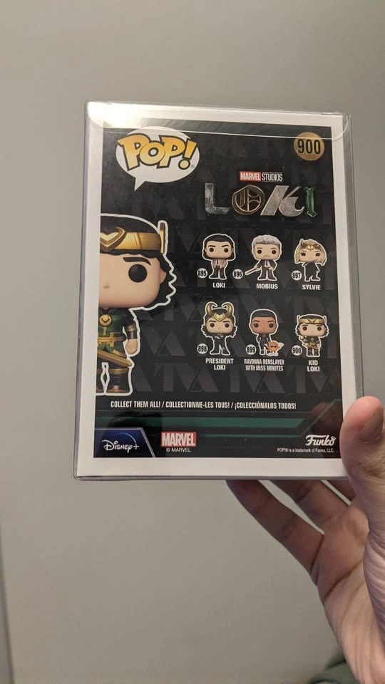 Funko POP Exclusive Kid Loki Metallic Marvel - photo 4
