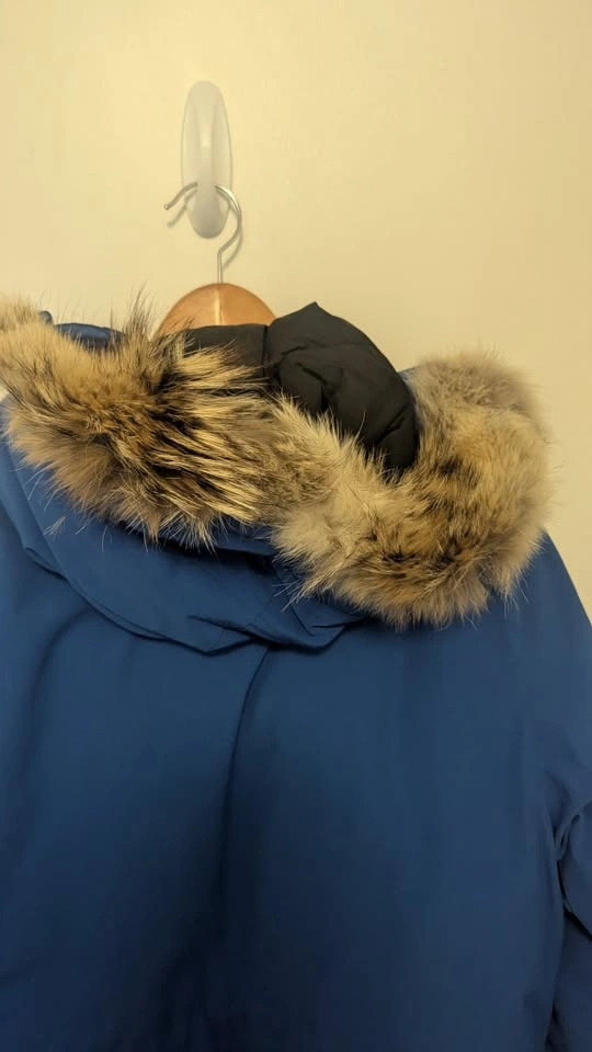 Women's Medium Canada Goose Expedition PBI Parka Blue Down Fill - photo 3