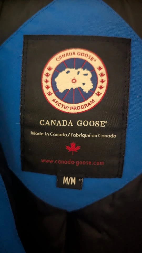 Women's Medium Canada Goose Expedition PBI Parka Blue Down Fill - photo 4