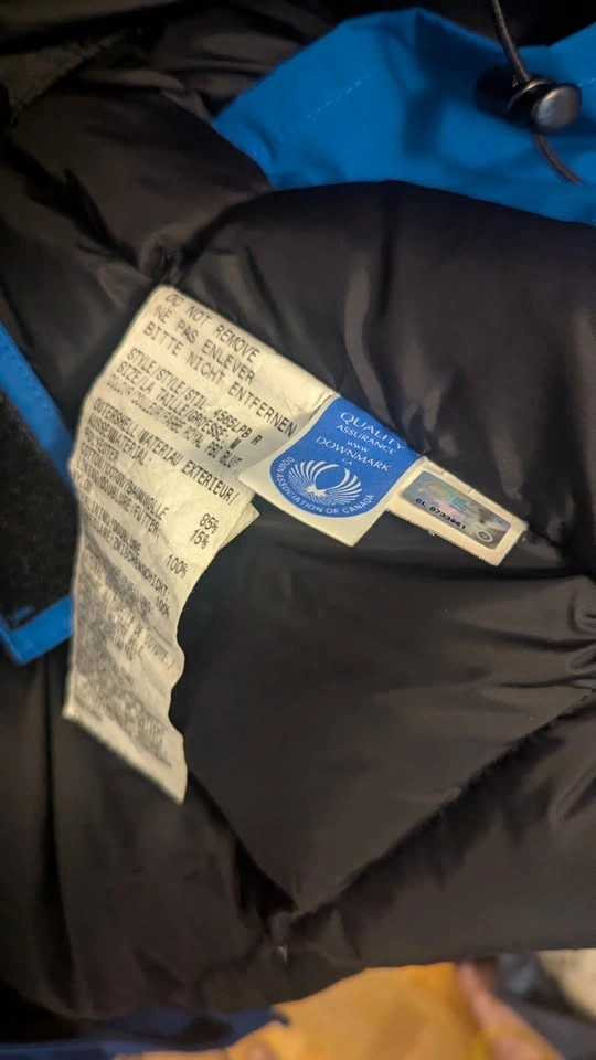 Women's Medium Canada Goose Expedition PBI Parka Blue Down Fill - photo 5