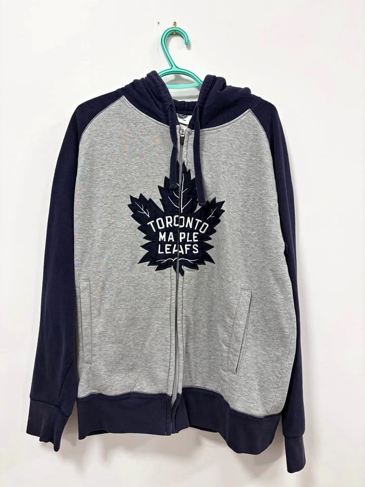 Toronto Maple Leafs NHL Zip Up Hoodie - Large