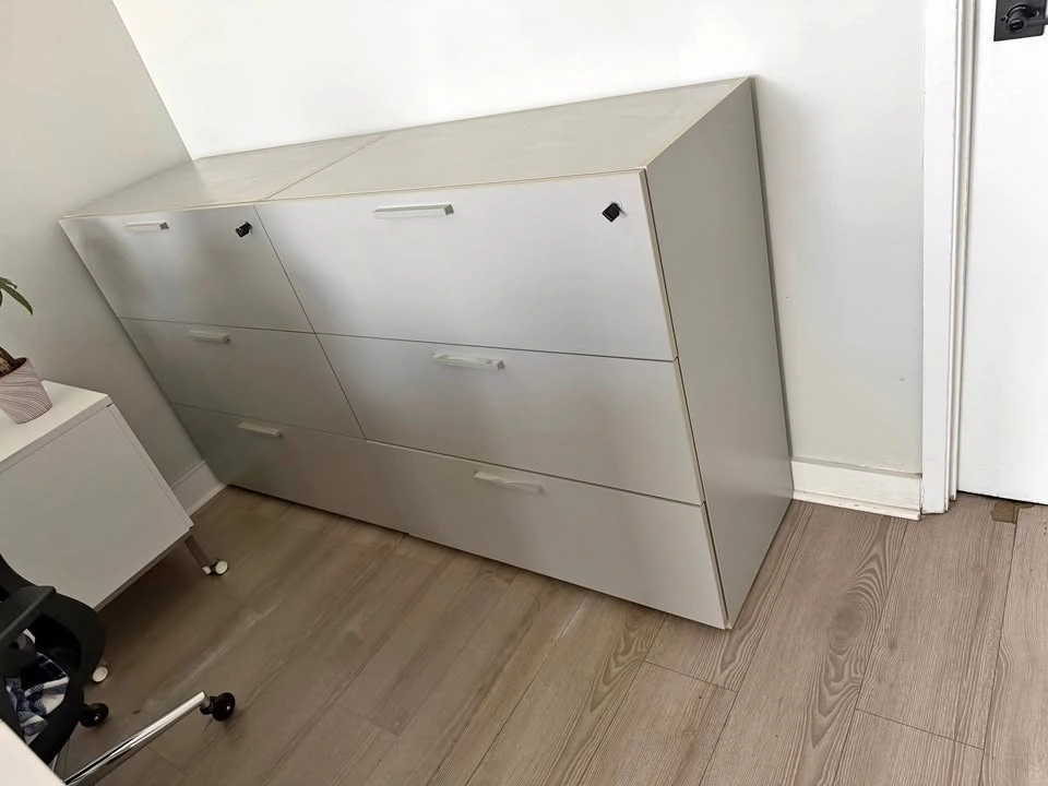 Drawer Filing Cabinet with Lock