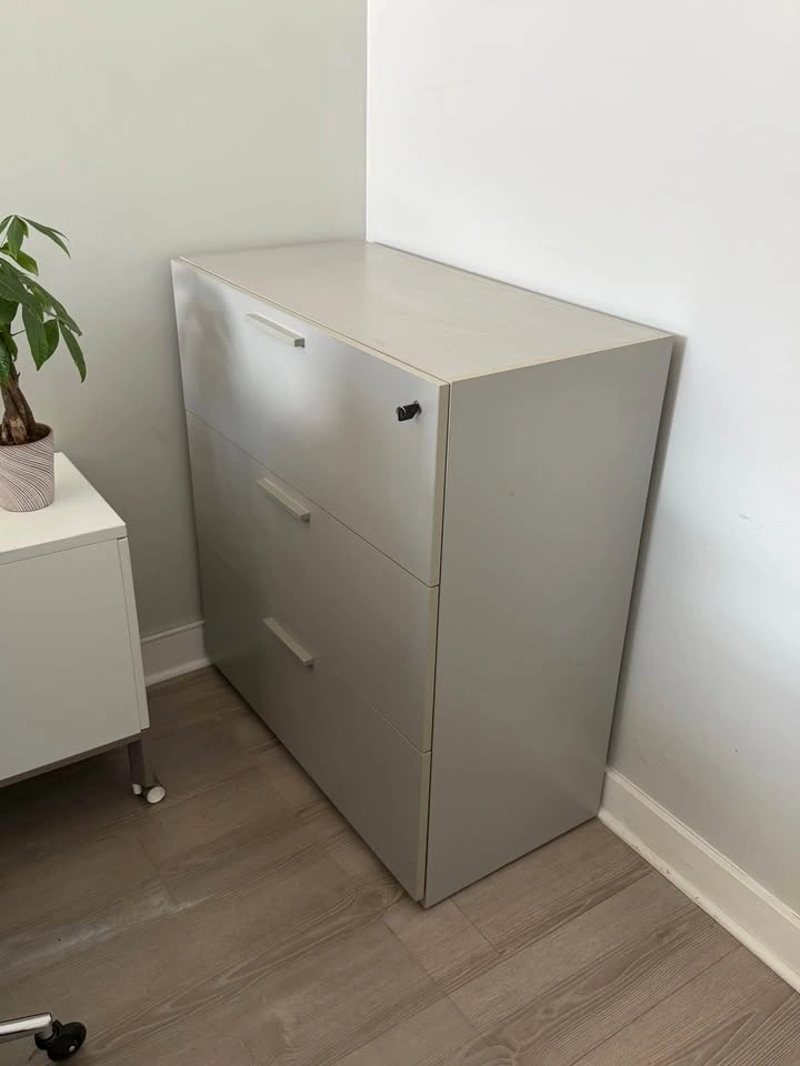 Drawer Filing Cabinet with Lock - photo 2