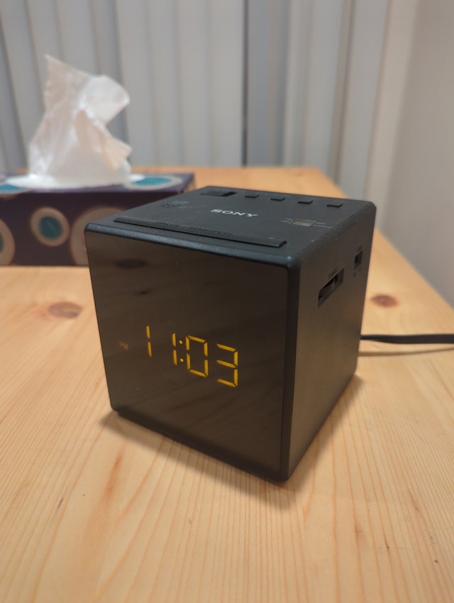 Sony AM/FM Clock Radio